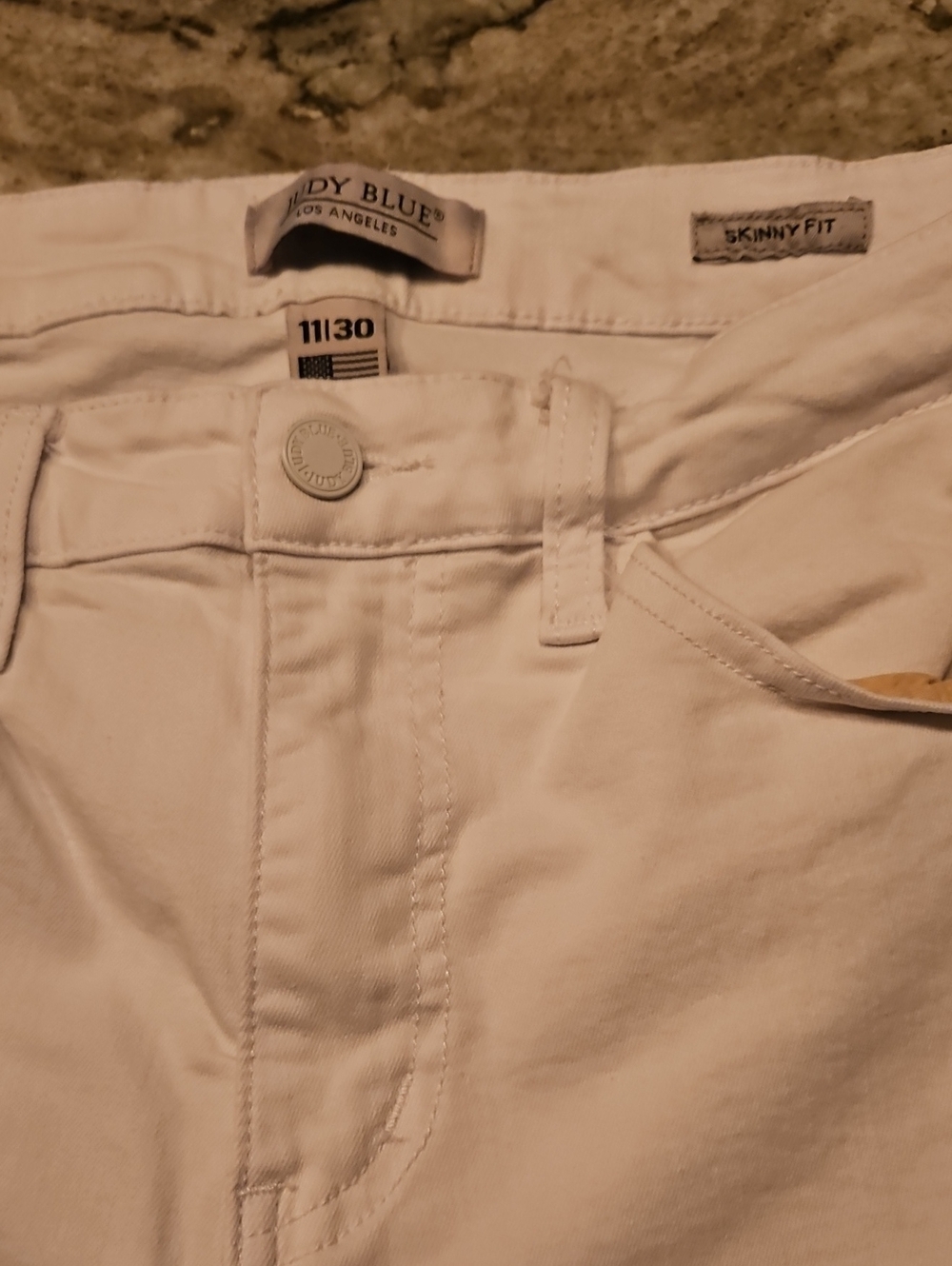Judy Blue White Women's Skinny Jeans